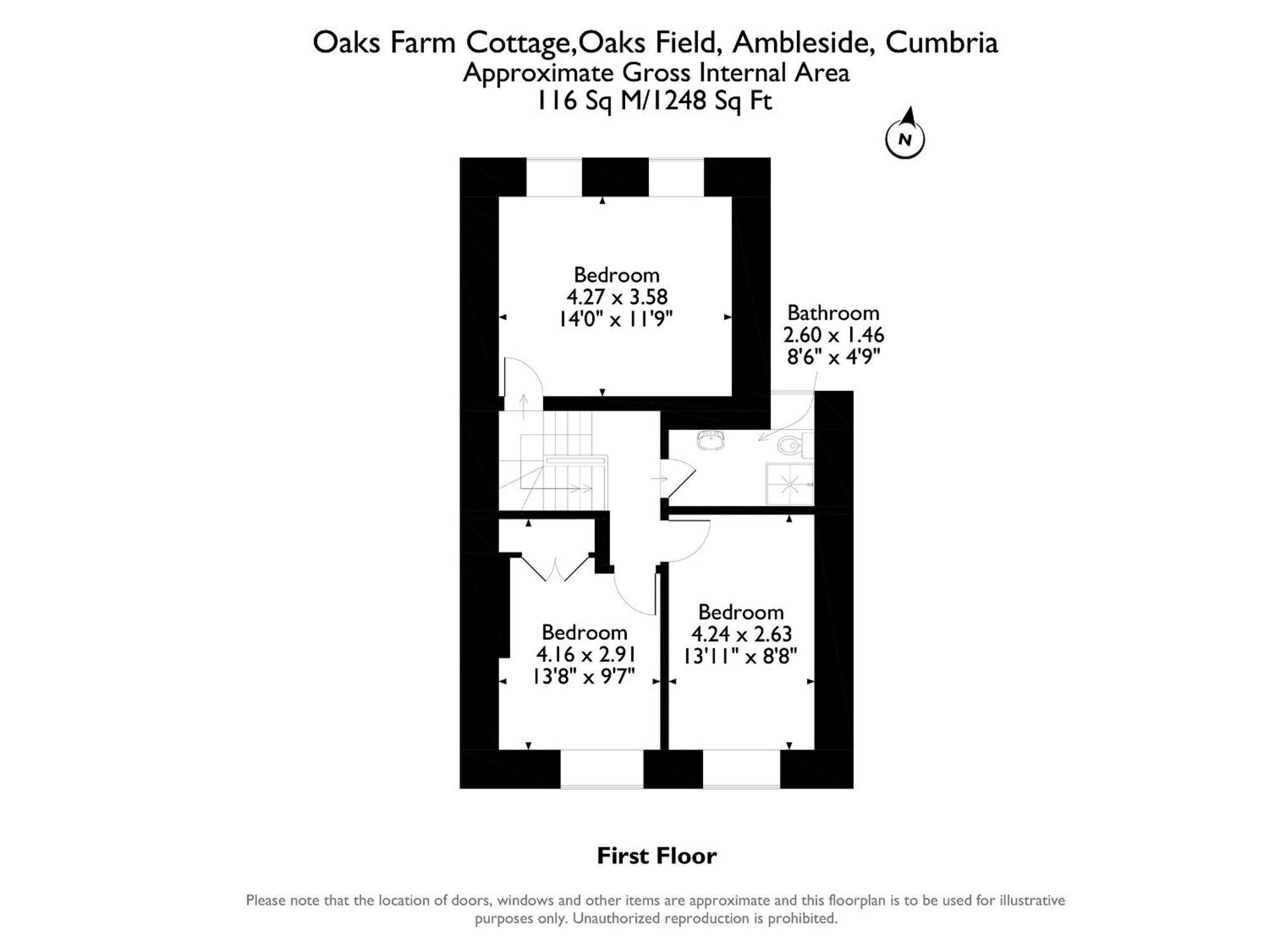 1 Oaks Farm Cottages แอมเบิลไซด์ ภายนอก รูปภาพ